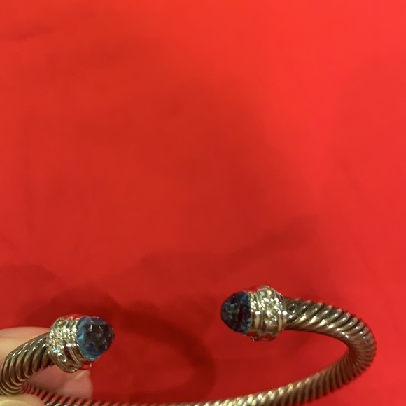 David Yurman Cable Bracelet with Diamonds - Picture 4 of 6